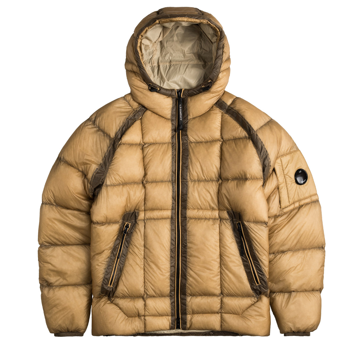 C.P. Company D.D. Shell Hooded Down Jacket – buy now at Asphaltgold Online  Store!