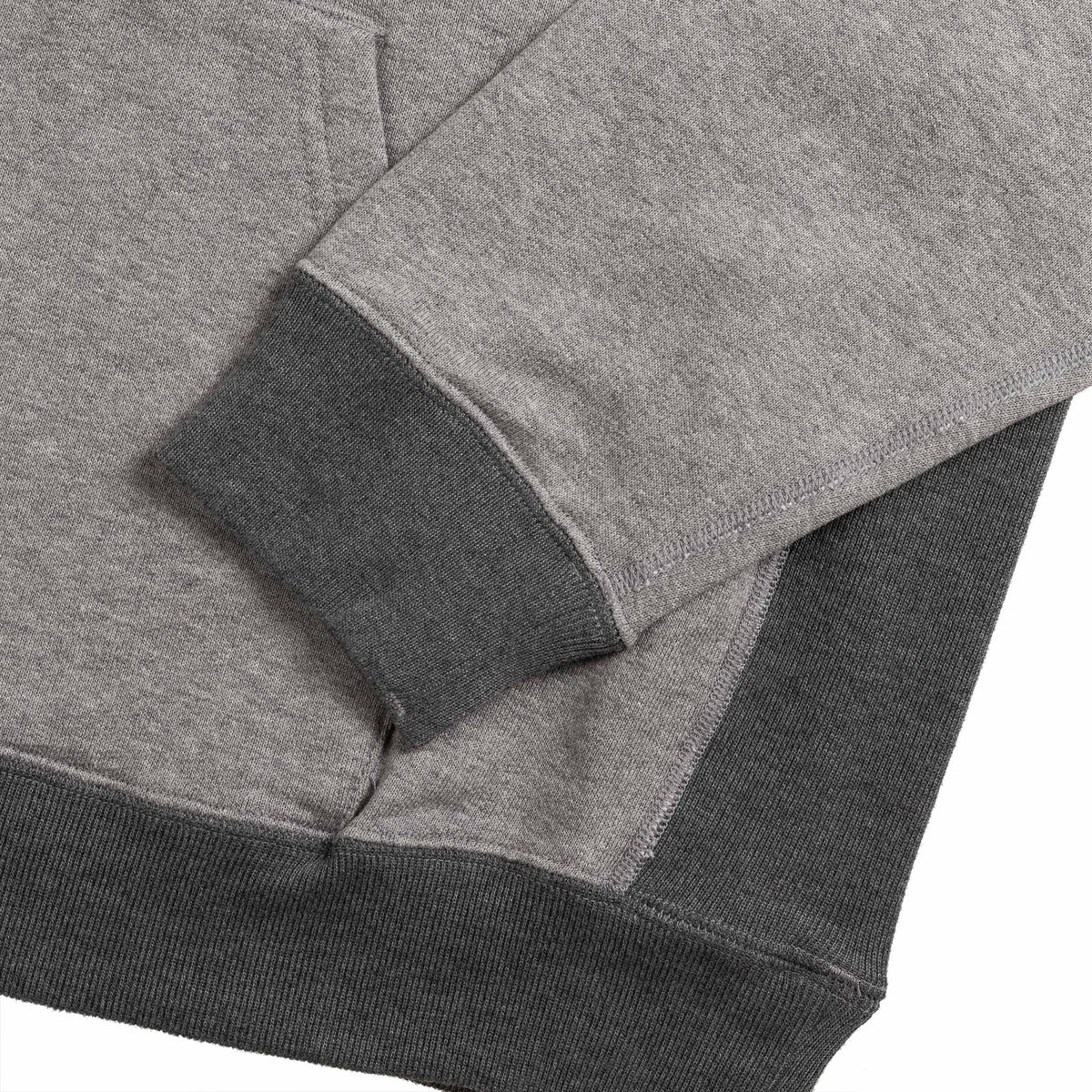 Nanamica Hooded Pullover Sweat Heather Grey