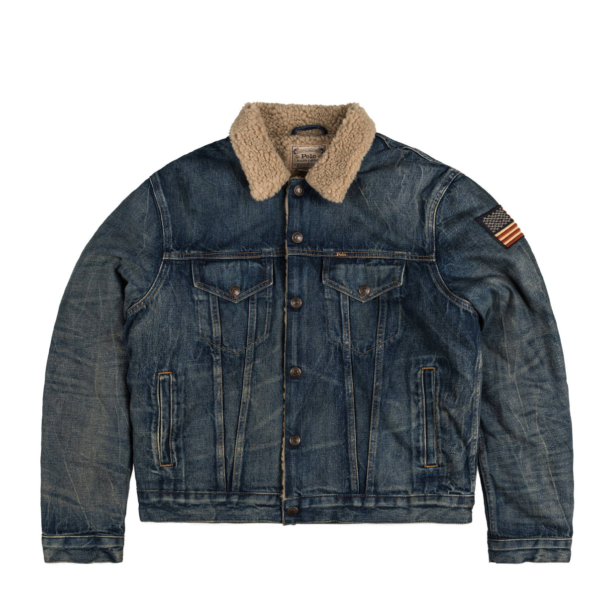 Polo Ralph Lauren Fleece-Lined Denim Trucker Jacket » jetzt online 