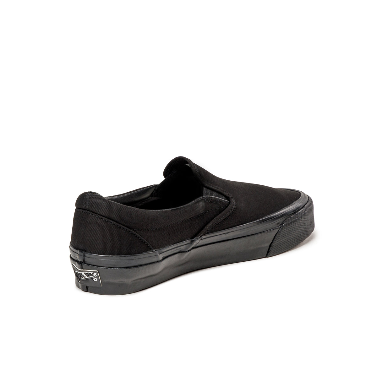 Black slip on vans for women on sale