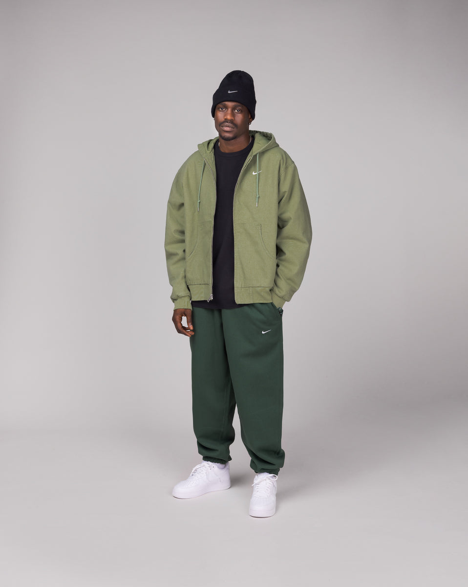 Nike dark green discount jacket