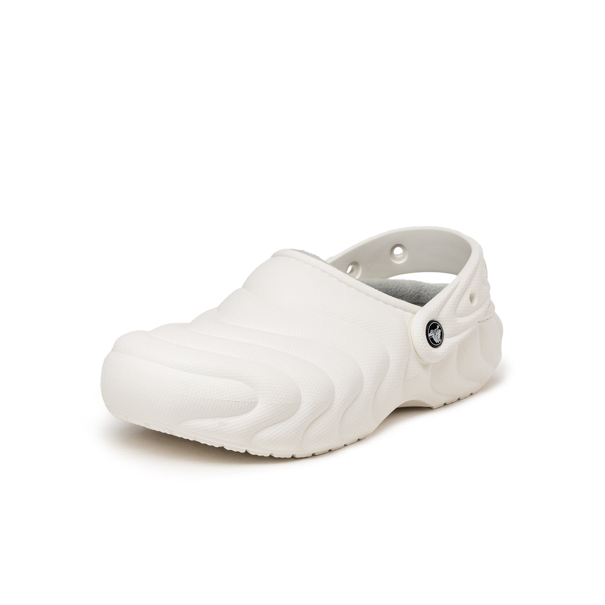 All white crocs no holes online