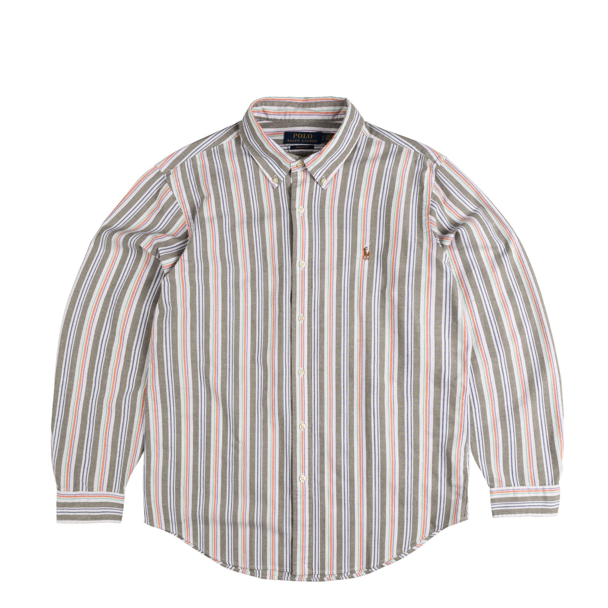 Polo Ralph Lauren Custom Fit Striped Oxford Shirt jetzt online kaufen