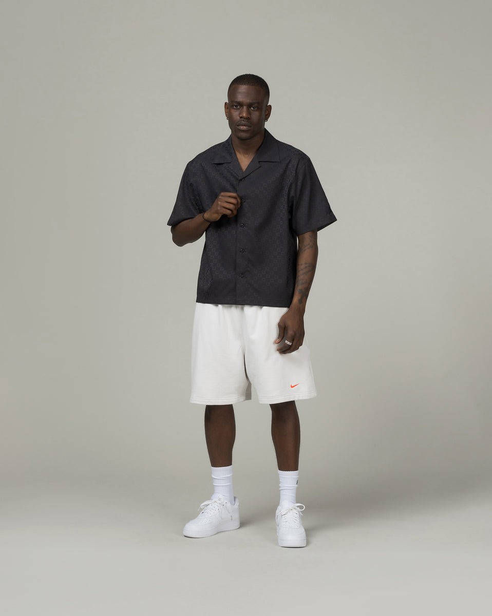 Jordan Essentials Button Up Shirt (Black) S