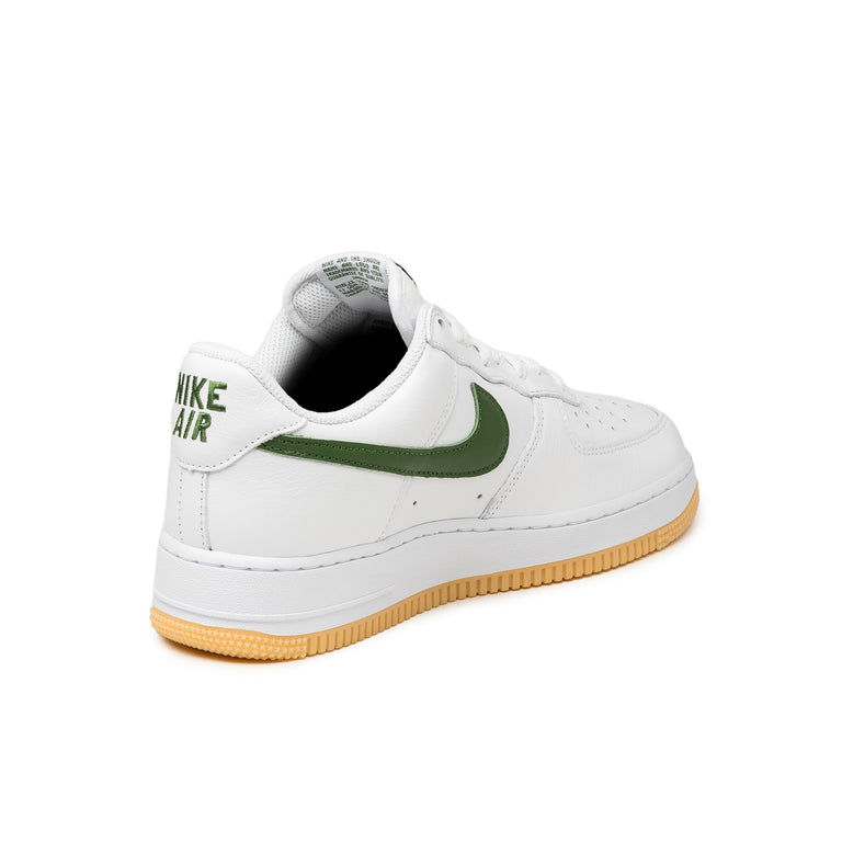 Nike Air Force 1 Low Retro - White/Forest Green - White/Forest Green/Gum Yellow, Size 4 by Sneaker Politics