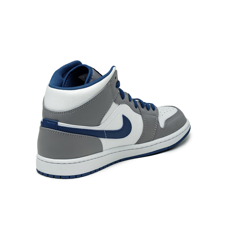 Nike Air Jordan 1 Mid *True Blue* – buy now at Asphaltgold Online Store!
