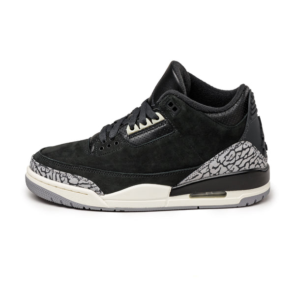 Nike Wmns Air Jordan 3 Retro Off Noir / Black / Sail / Cement Grey