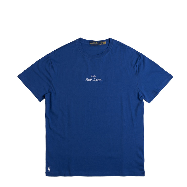 Tenis Polo Joy Nylon Azul Logo Jersey T-Shirt