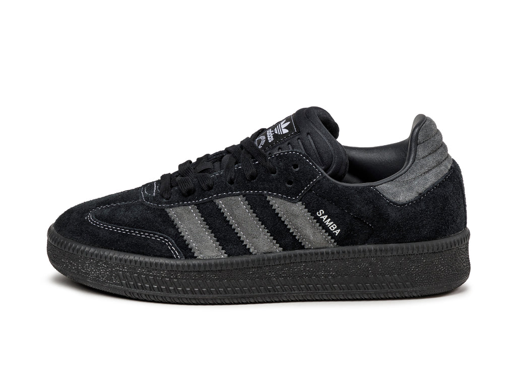 Black suede sambas online