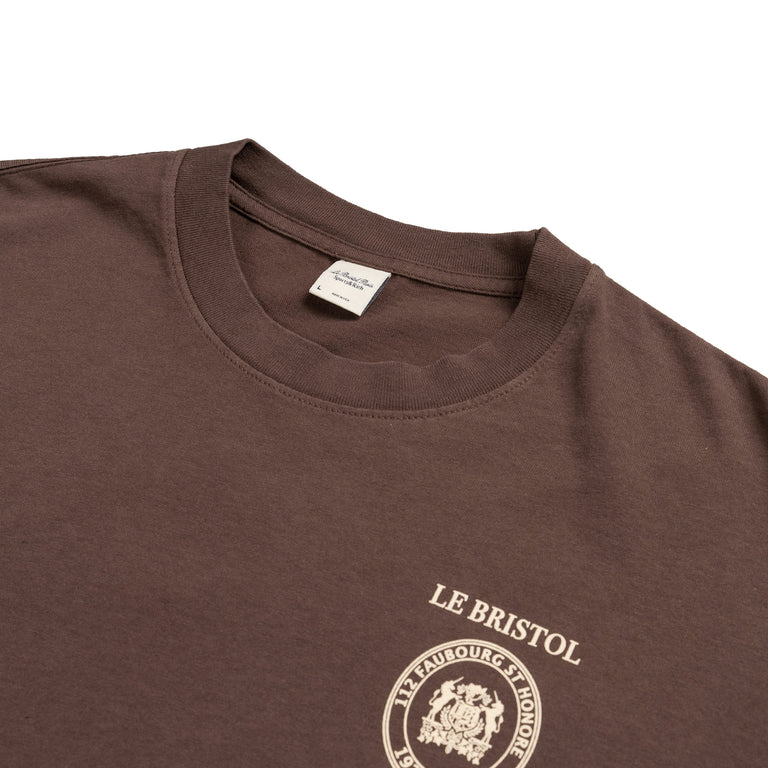 Sporty & Rich Crest Seal 100th T Shirt