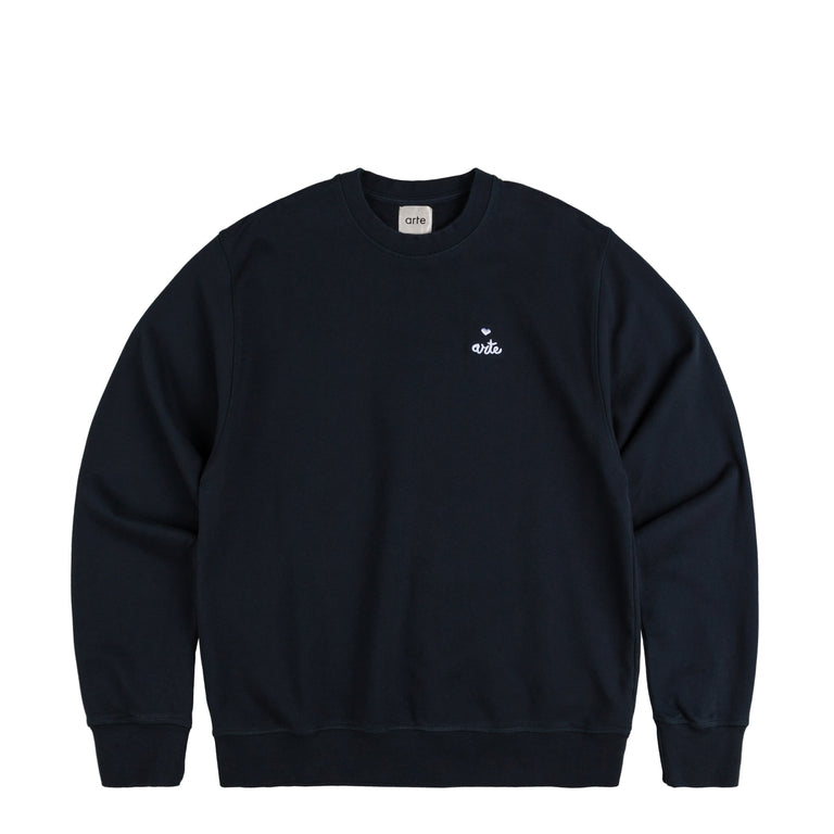 Arte Antwerp Small Heart And Logo Crewneck