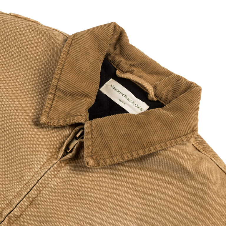 Museum of Peace & Quiet Wordmark Canvas Work Jacket