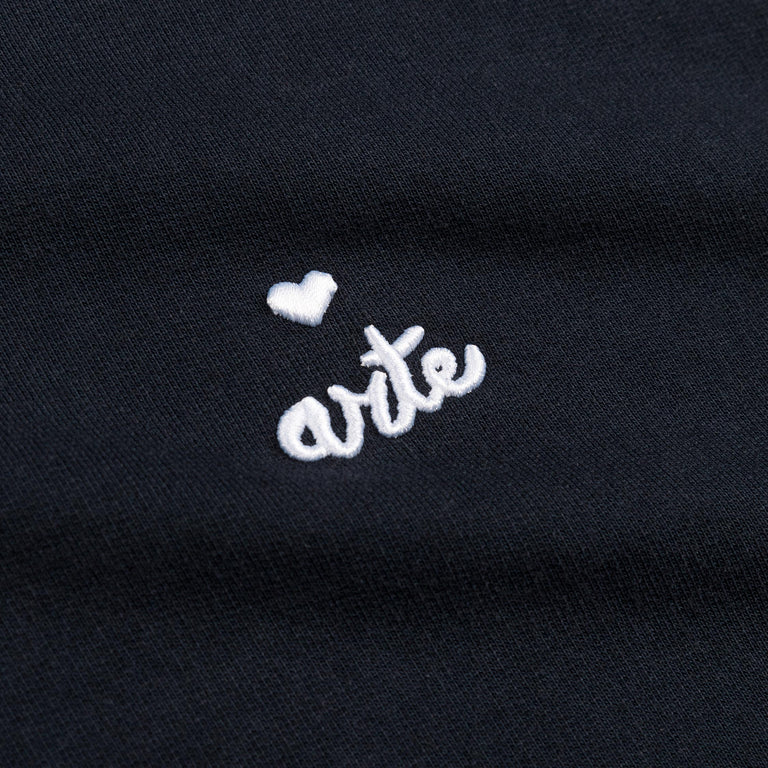 Arte Antwerp Small Heart And Logo Crewneck