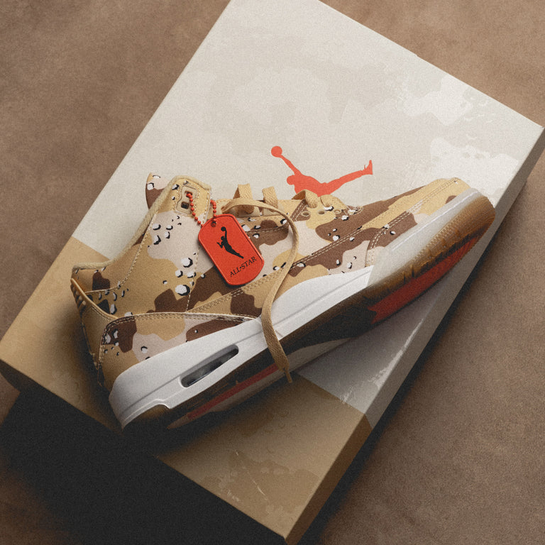 Nike Wmns Air Jordan 3 Retro *Desert Camo* onfeet