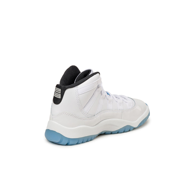 Jordan 11s black and blue on sale