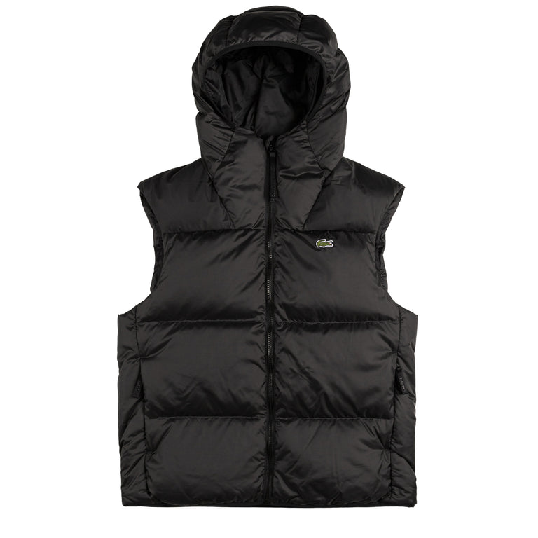 Lacoste Water-Repellent Short Puffed Vest