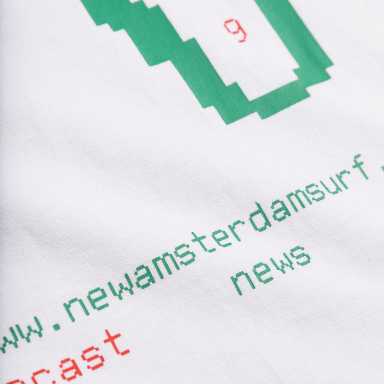 New Amsterdam Surf Association Teletekst Tee