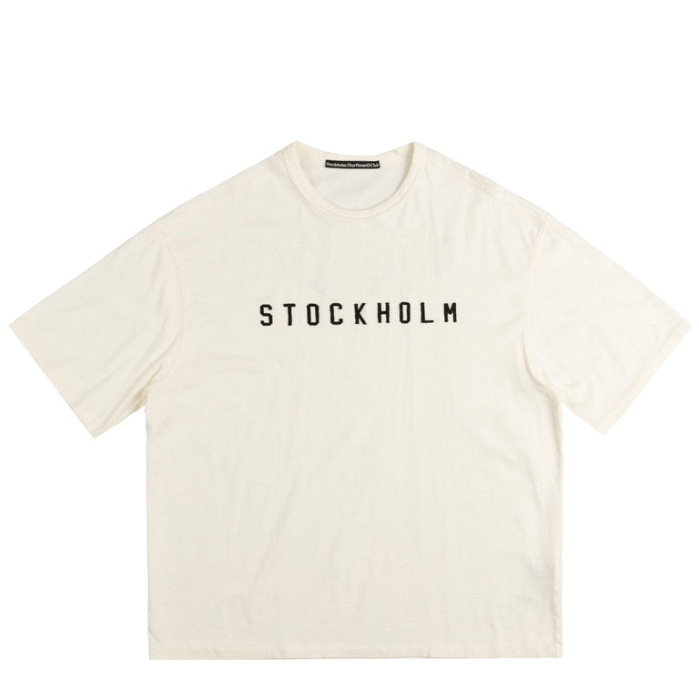 Stockholm Surfboard Club Patch Logo T-Shirt