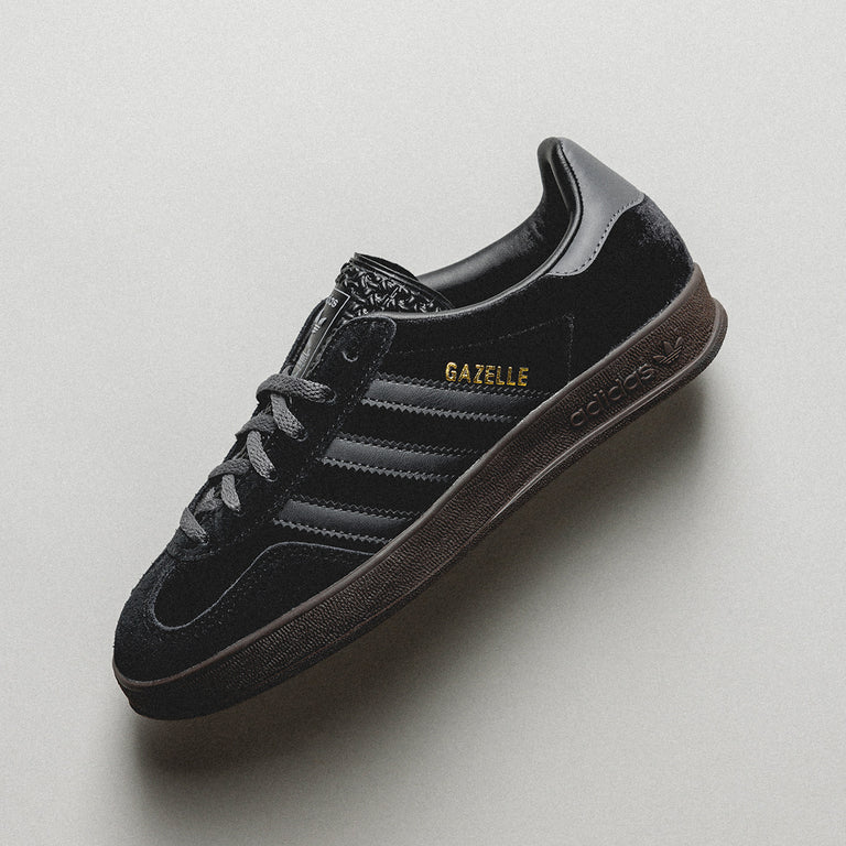 Black gazelle adidas womens deals