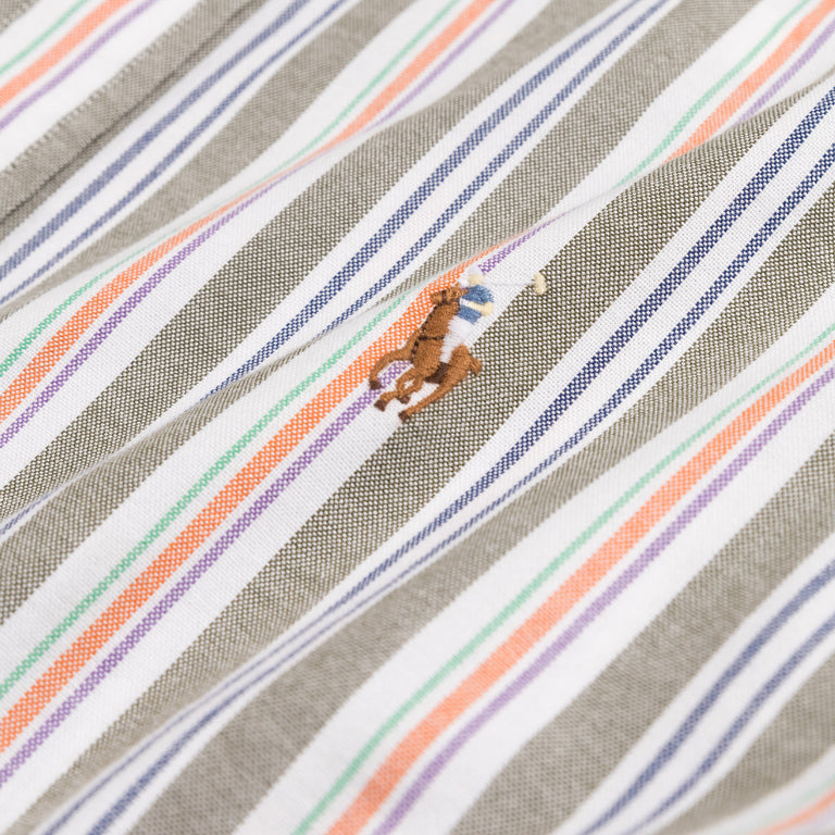 Polo Ralph Lauren Custom Fit Striped Oxford Shirt