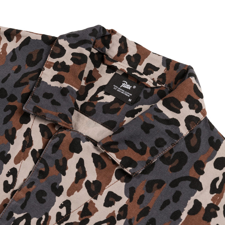 Patta City Leopard Boiler Suit