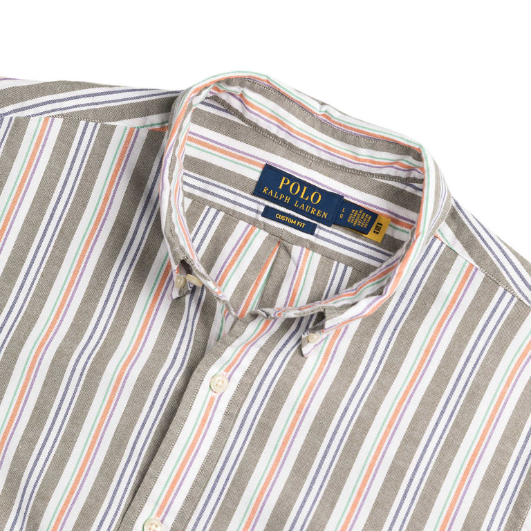 Polo Ralph Lauren Custom Fit Striped Oxford Shirt