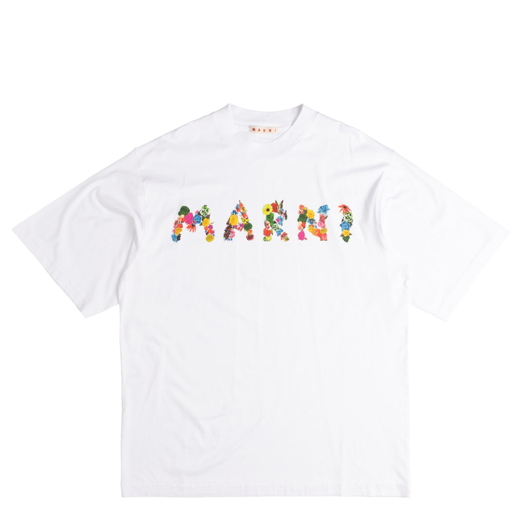 Marni Kids logo-print cotton sweatshirt - Neutrals