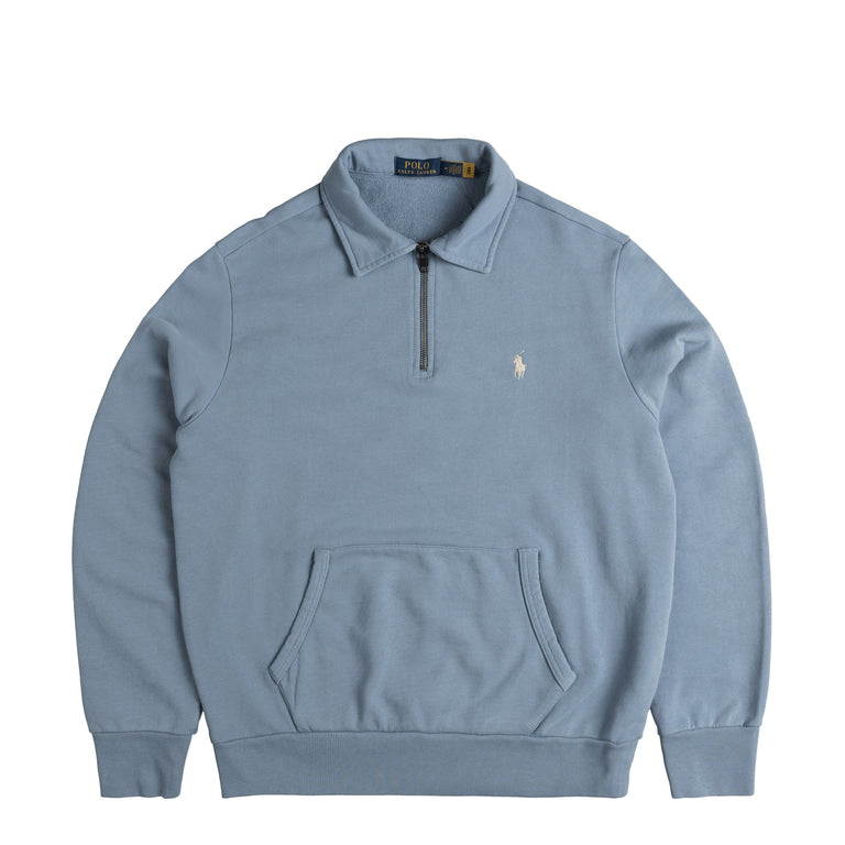 Tenis Polo Joy Nylon Azul Loopback Fleece Quarter-Zip Sweatshirt