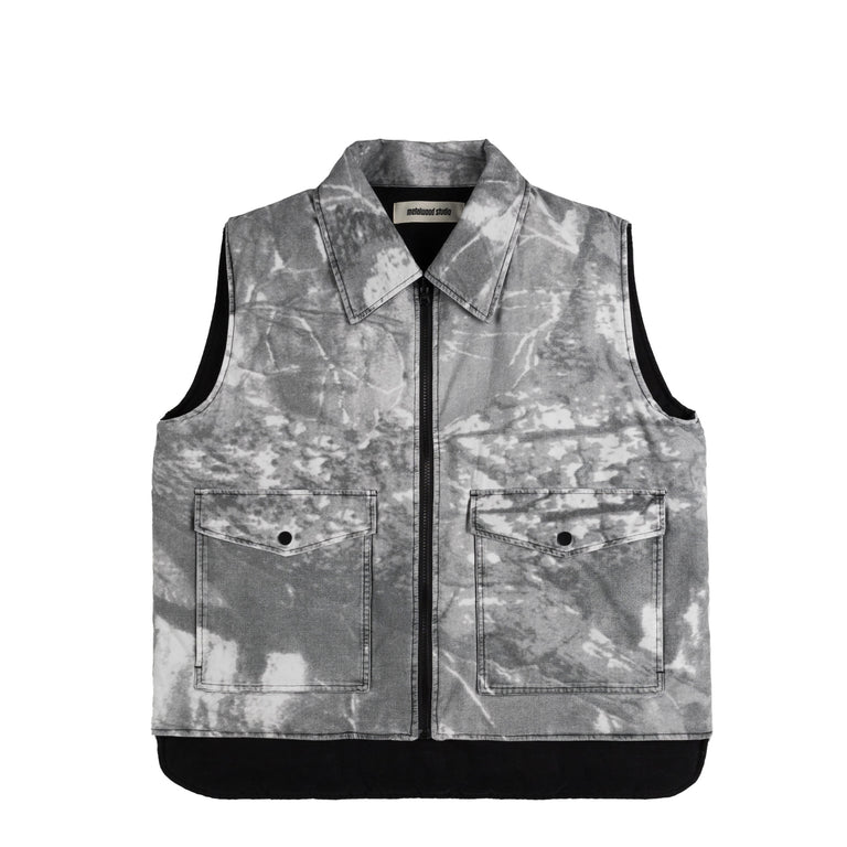 Metalwood Poly Filled Reversible Vest