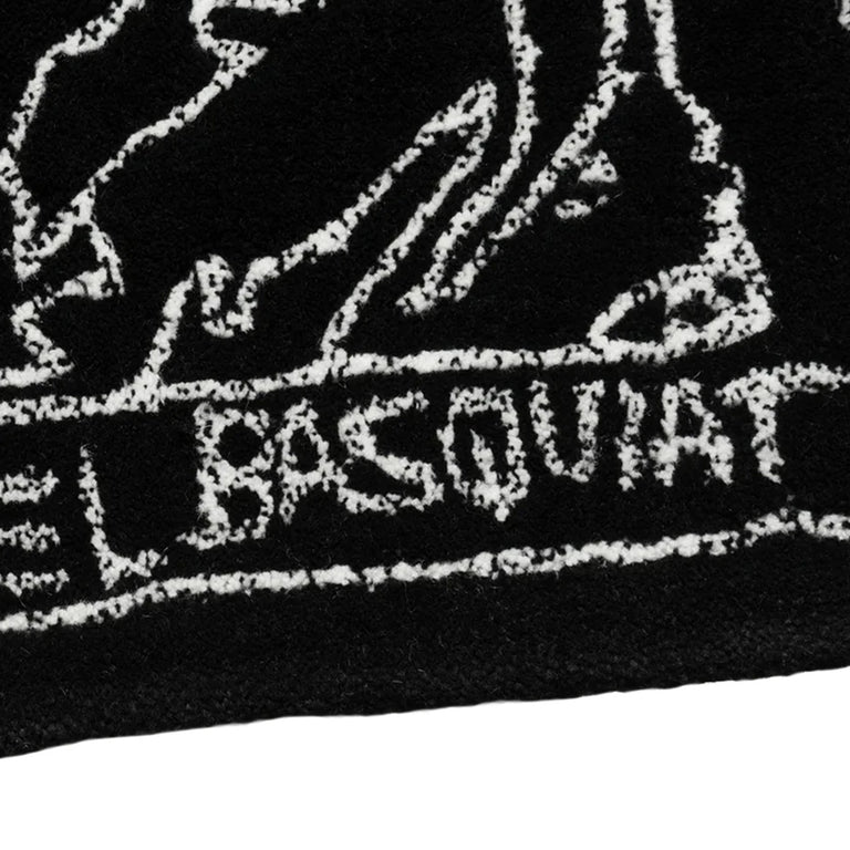 Maharishi x Jean-Michel Basquiat Chalk Crown Rug