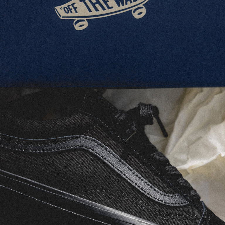 Black van sneakers online