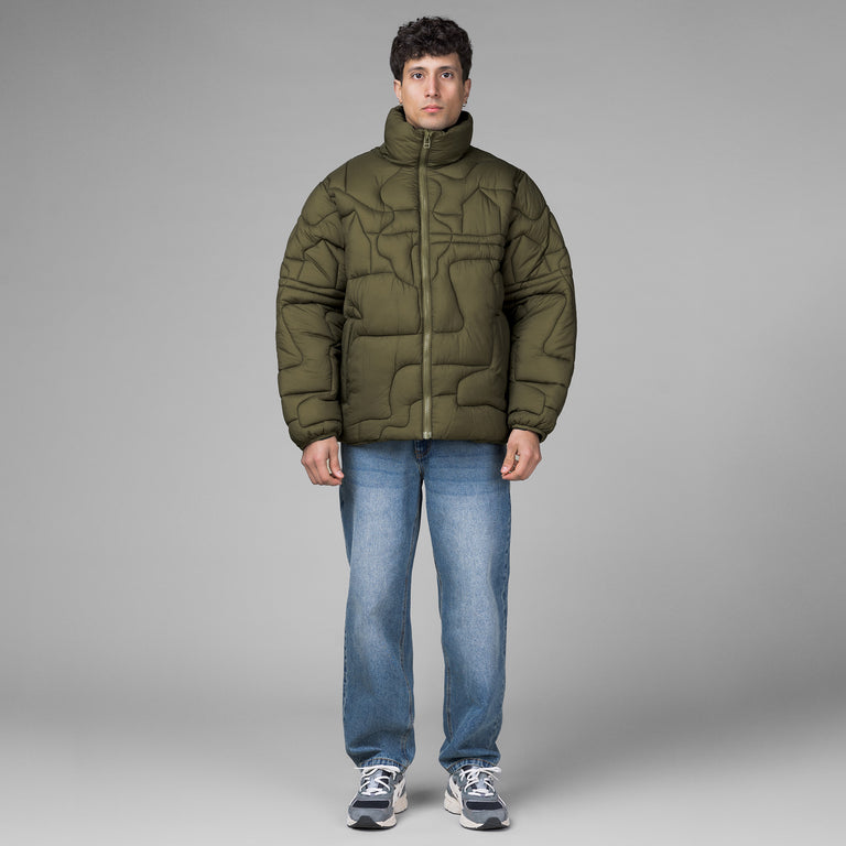 By Parra Boring Village Puffer Jacket