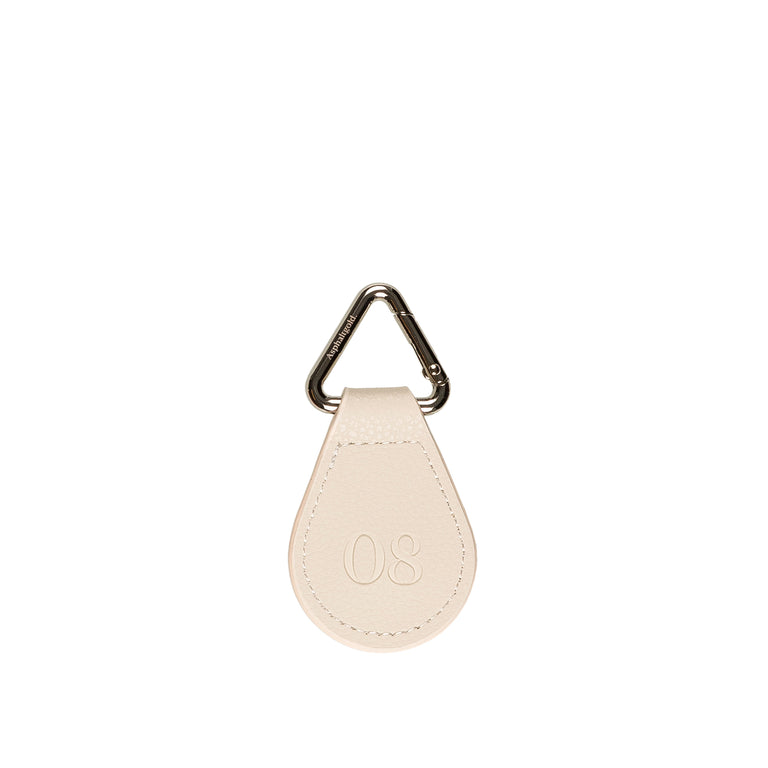 Asphaltgold Leather Keychain onfeet