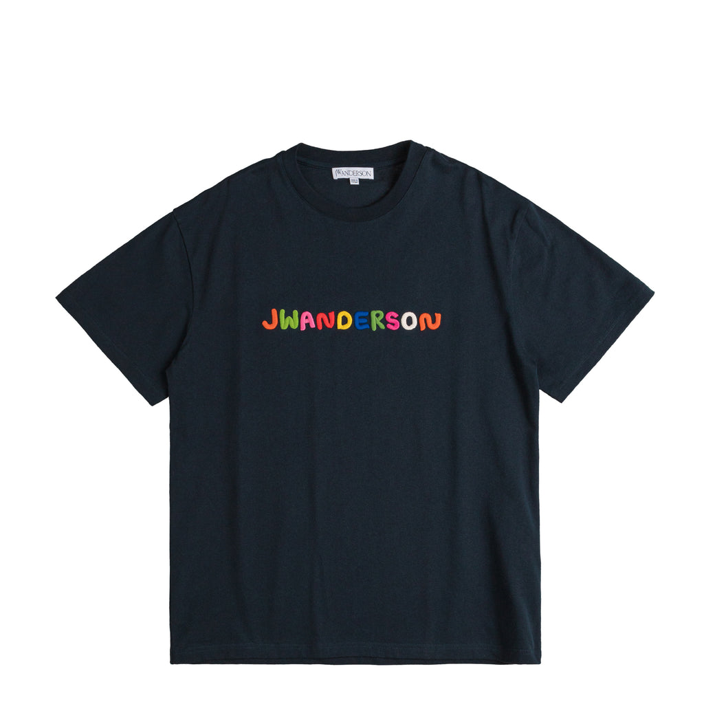 JW Anderson Logo Embroidered T-Shirt » Buy online now!