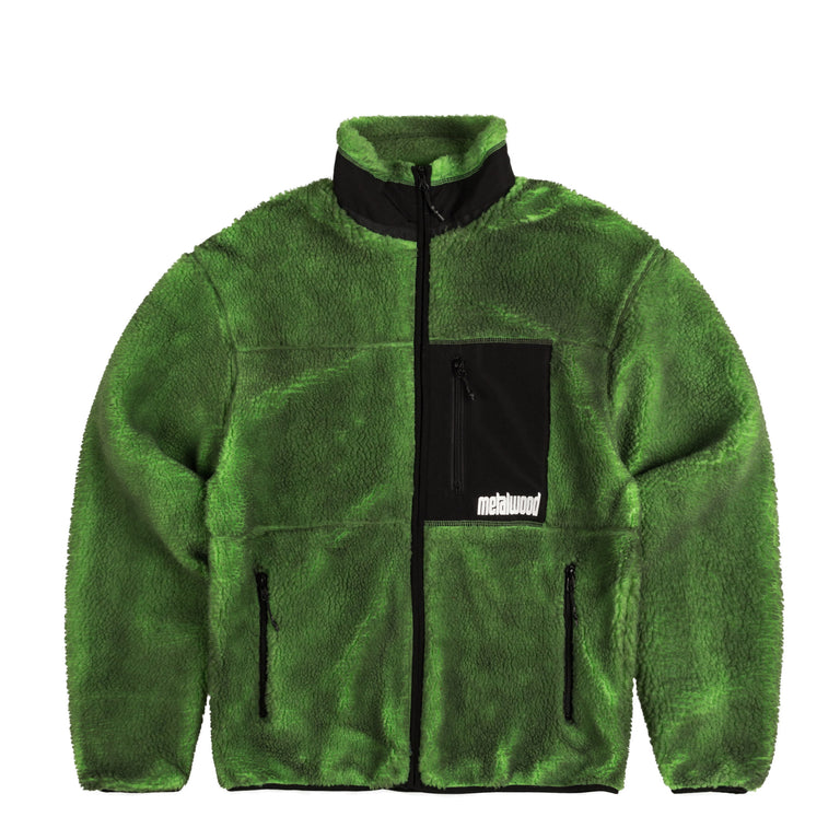 Metalwood Painted Sherpa Fleece Jacket