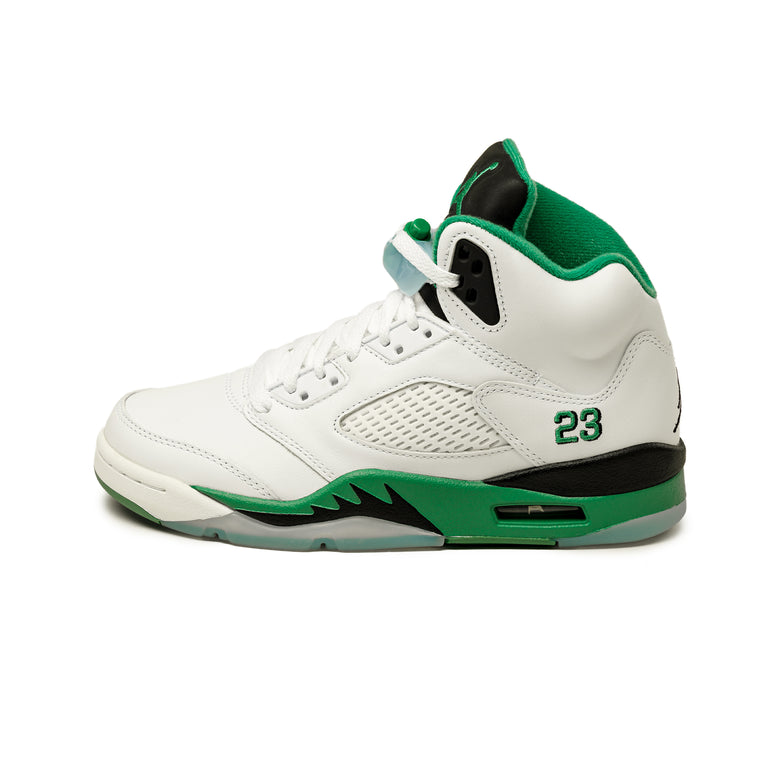 Nike Wmns Air Jordan 5 Retro *Lucky Green* onfeet