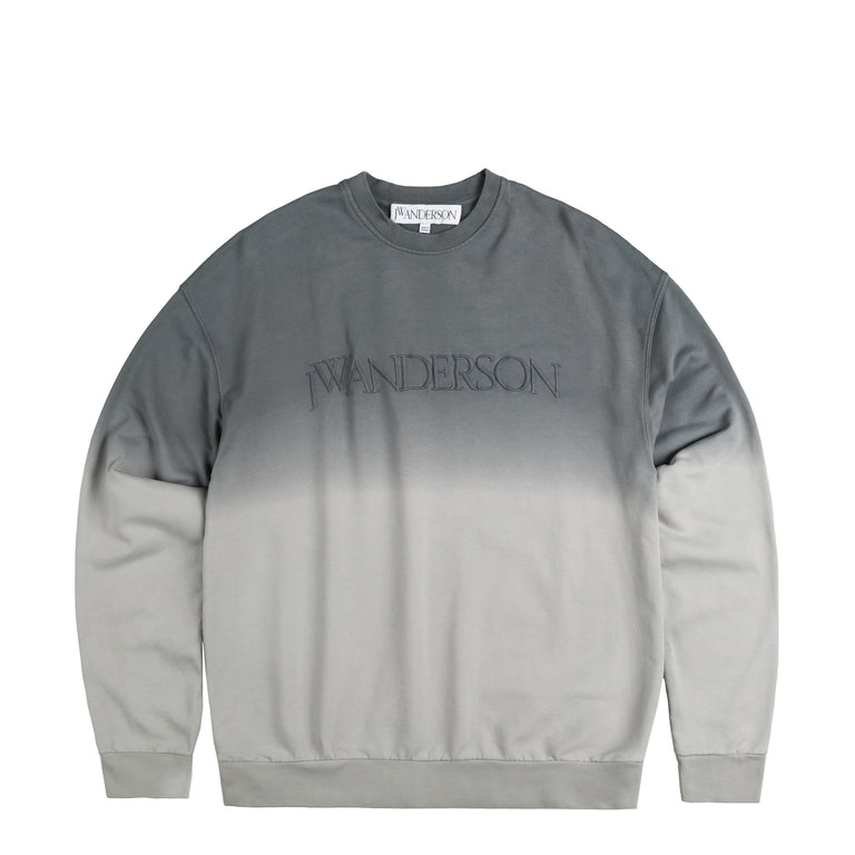 JW Anderson Logo Embroidery Gradient Sweatshirt