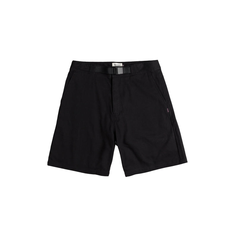 New Look Petite mom jeans in black Off-Race Cotton Twill Shorts