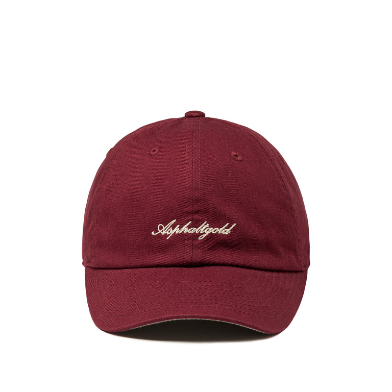 Asphaltgold Script Cotton Twill Cap