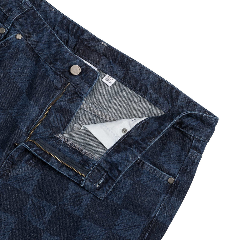 Daily Paper Kibo Check Jacquard Jeans