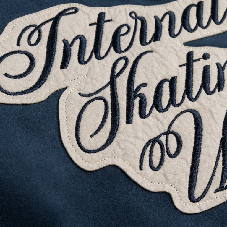 International Skating Union Varsity Washed Blue Marshmellow - PAL