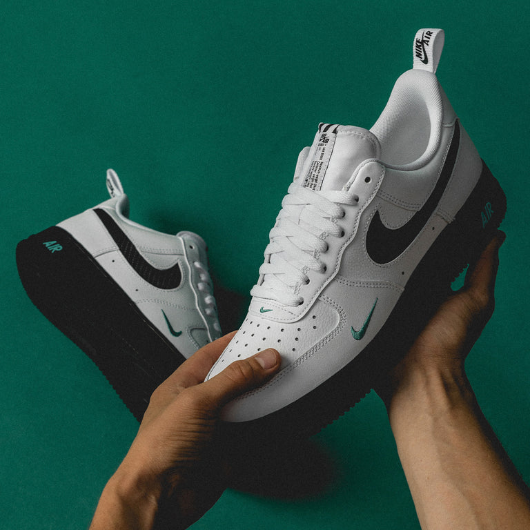 Nike Air Force 1 Low White Black Teal DR0155-100 
