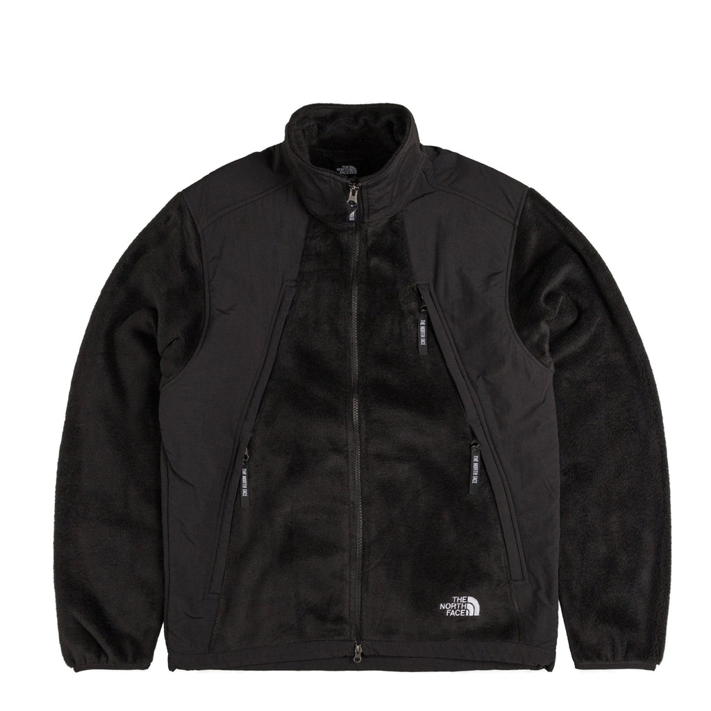 Black north face jacket fleece deals