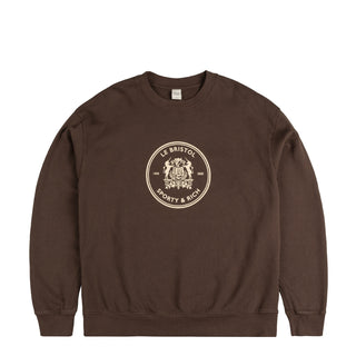 Sporty & Rich Bristol Crest 100th Crewneck