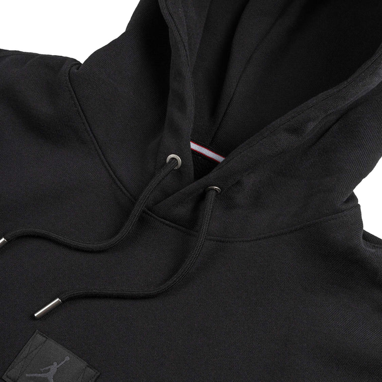 B006yON4dm2E8xv1yoYz FV7247 010 Nike Jordan Flight Fleece Pullover Hoodie Black os 2 768x768