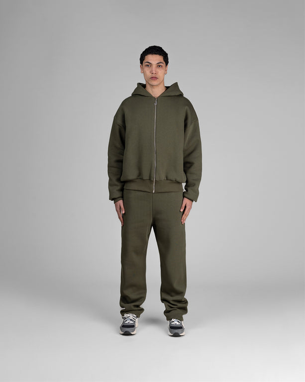 Perplex Armor Zip Hoodie Olive