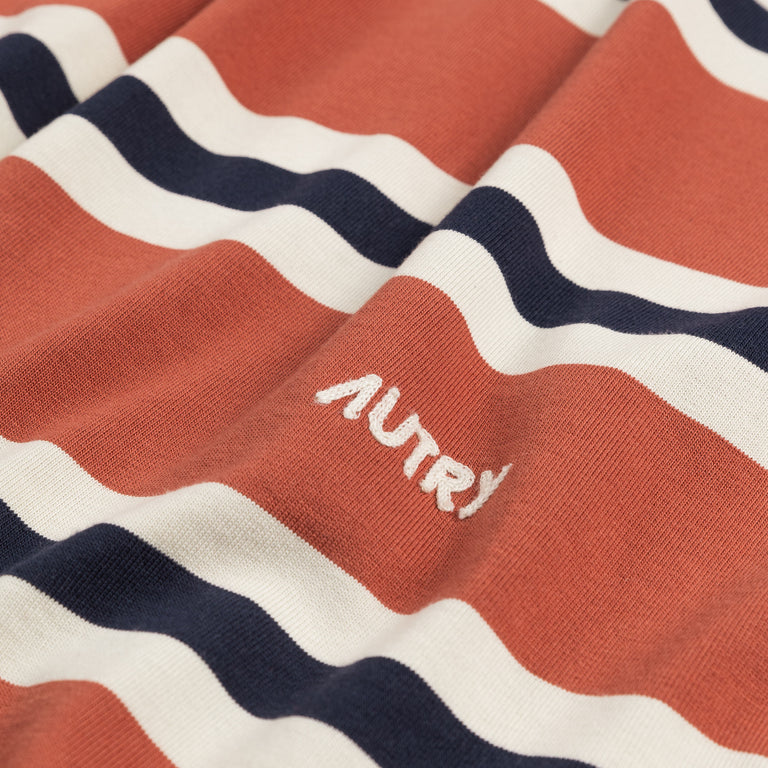 Autry Striped Polo Jersey