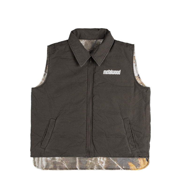 Metalwood Poly Filled Reversible Vest