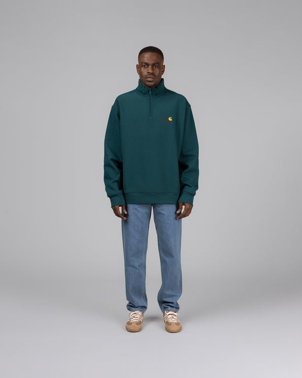 Carhartt WIP Half Zip American Script Sweat