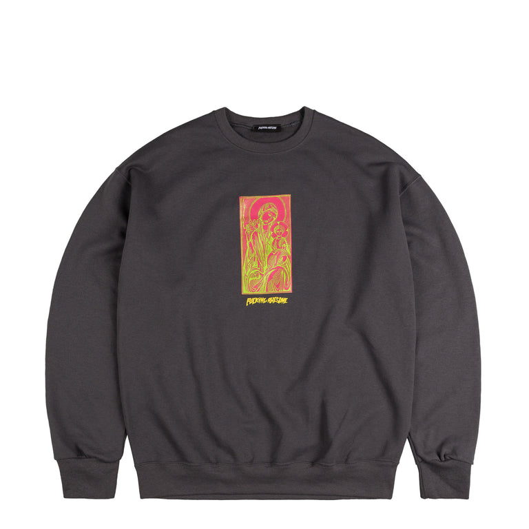 Fucking Awesome Hate The Pain Away Crewneck